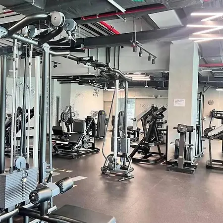 Larbi Luxurious 1Br In Polo Residence Dubai Exterior photo