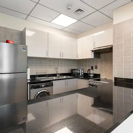 Larbi Luxurious 1Br In Polo Residence Dubai Exterior photo